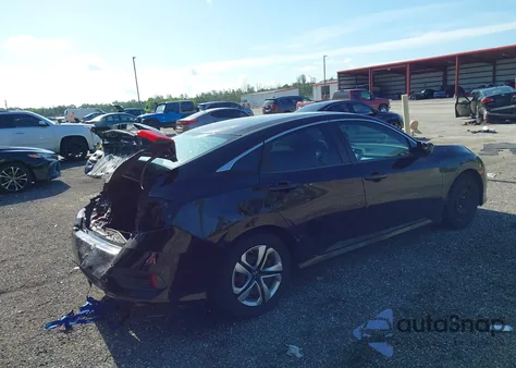 2016 Honda Civic Lx from USA, damaged, VIN 19XFC2F56GE075836